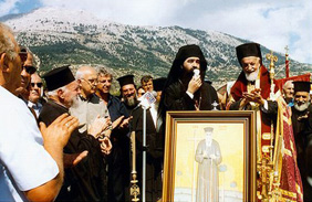 Σαν σήμερα 3/10/99 έγινε η Θεμελίωση της Πρώτης εν Ελλάδι Ι. Μονής Αγίου Κοσμά Κορινθίας