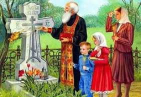 Η Ακολουθία του Τρισαγίου δια τους κεκοιμημένους